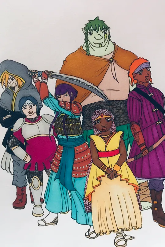 A Princess and Seven Knights