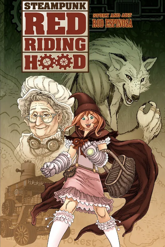 Steampunk Red Riding Hood 