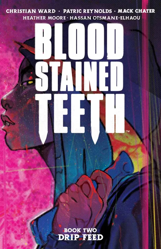 Blood Stained Teeth