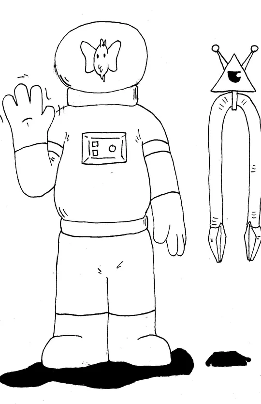 Peter the Fish-Stronaut