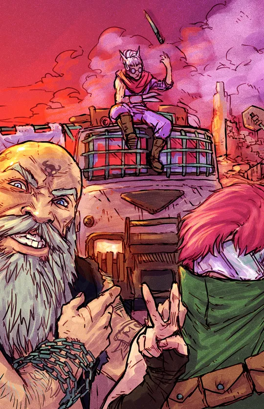 CARAVAN OF CORPSES (A TOXX STORY)