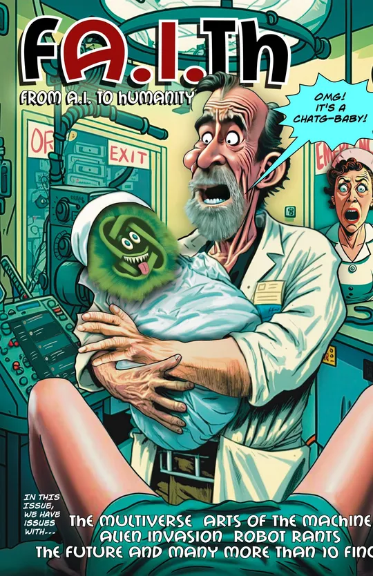 FA.I.TH (From A.I. To Humanity) - The first A.I. assisted humor magazine
