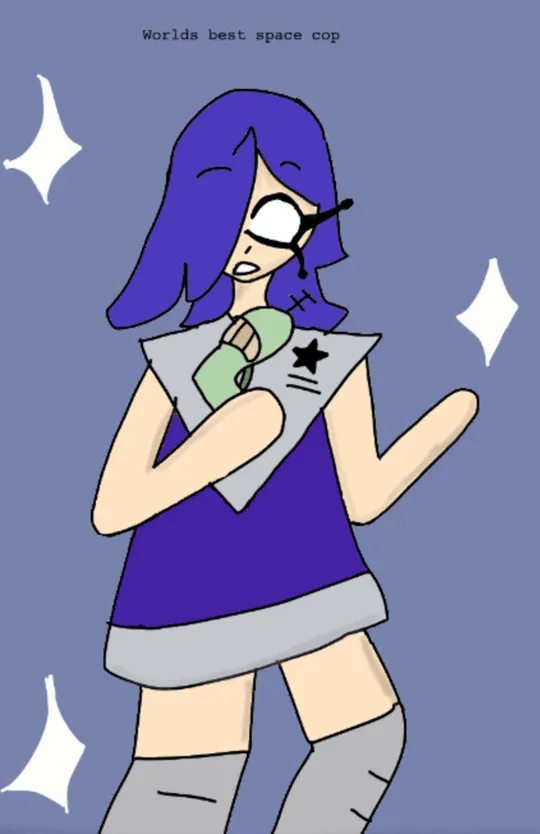 The worlds best space cop