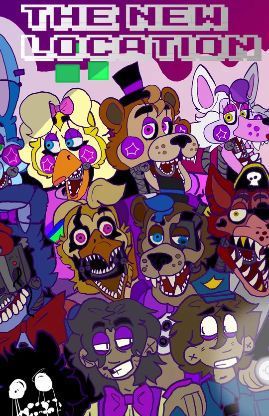 The New Location || FNaF 2 AU comic