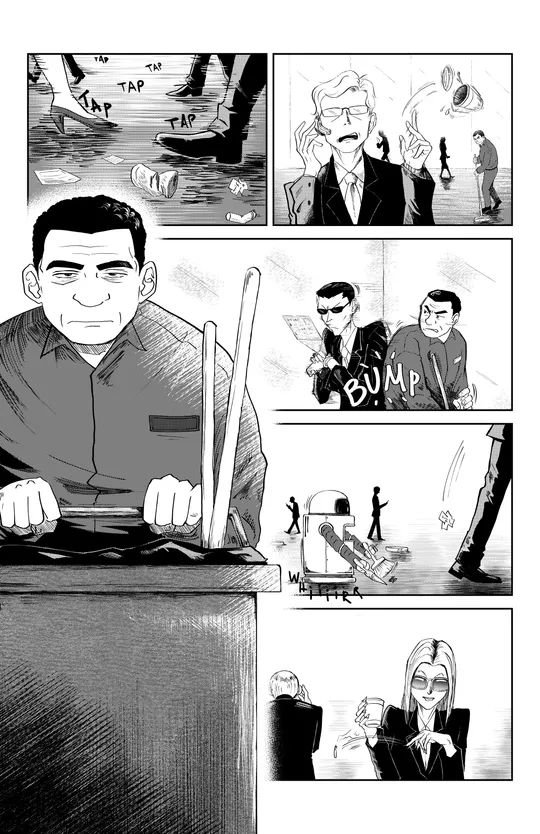 Cleaning bot (Silent manga #3)