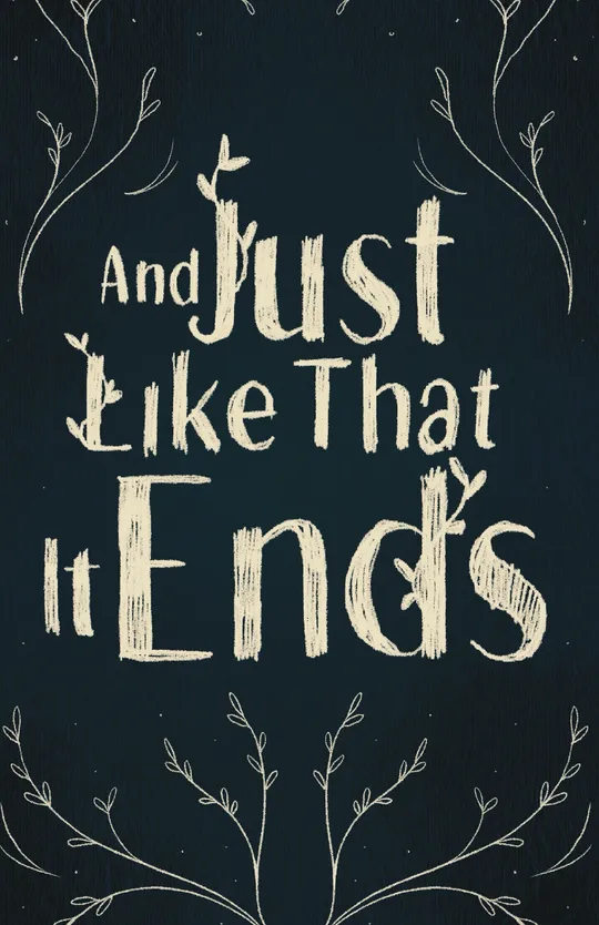 And just like that it ends