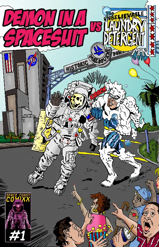 Demon in a Spacesuit VS The Unbelievable Laundry Detergent Man