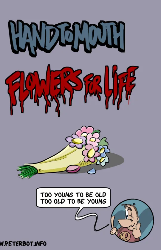 Hand to Mouth - flowers for life