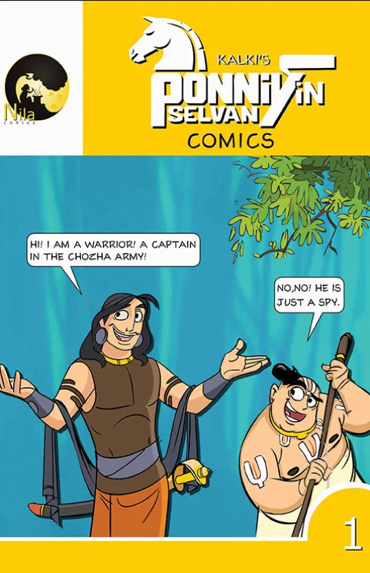 Kalki's Ponniyin Selvan Comics