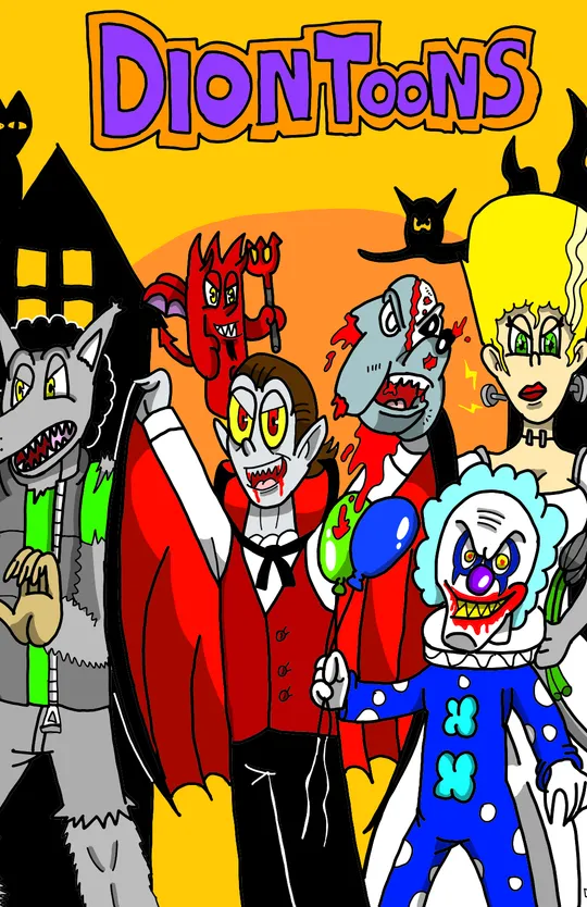 DIONTOONS The Ultimate Halloween Collection (2008-2018)