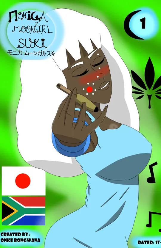 MANGA SERIES: MONICA MOONGIRL SUKI