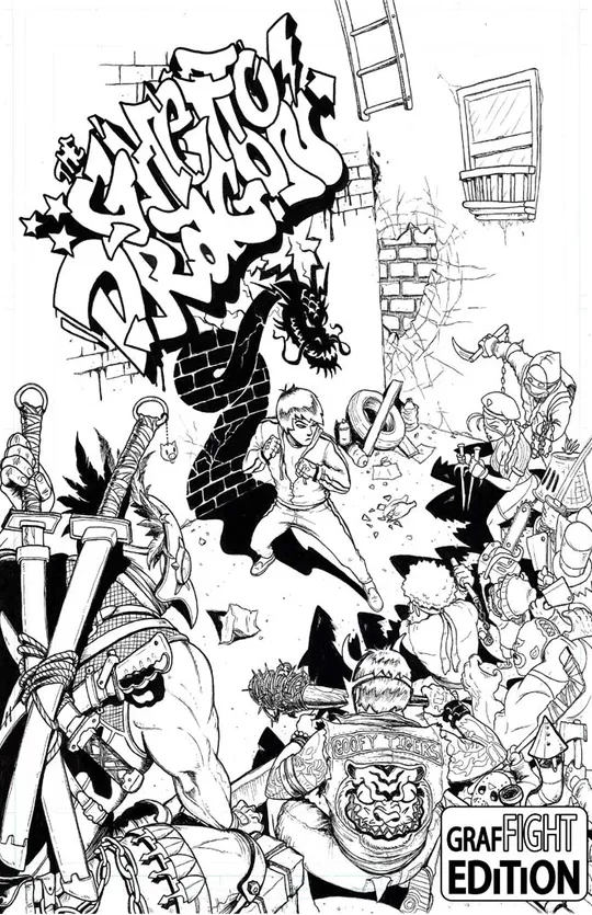 Ghetto Dragon Book 2: Fistful of Glory ((Ashcan Preview))