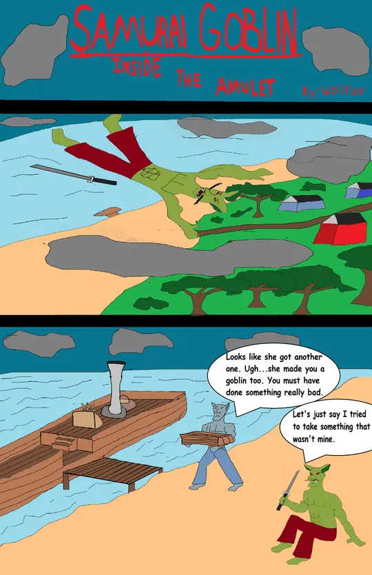 Samurai Goblin: Inside the Amulet