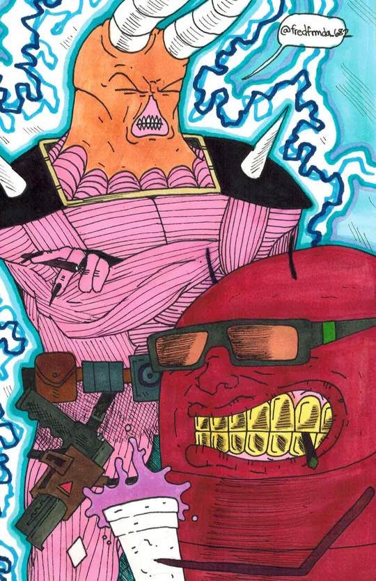 How Fred met Blunt Fella