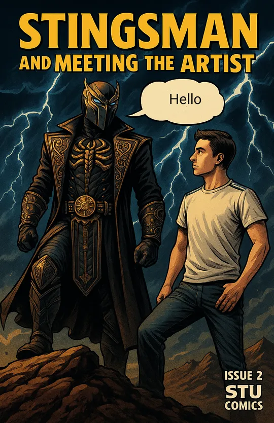 Stingsman And Meeting The Artist