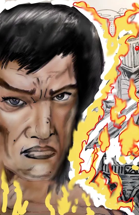 Bruce Li in Fury Rising 2