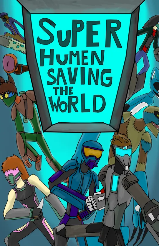 super humen saving the world