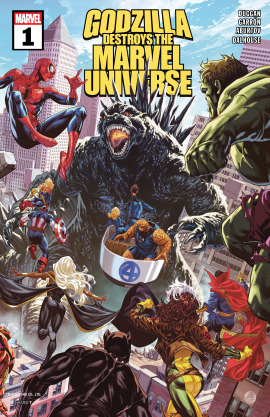 Godzilla Destroys The Marvel Universe (2025)
