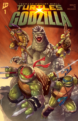 Teenage Mutant Ninja Turtles x Godzilla