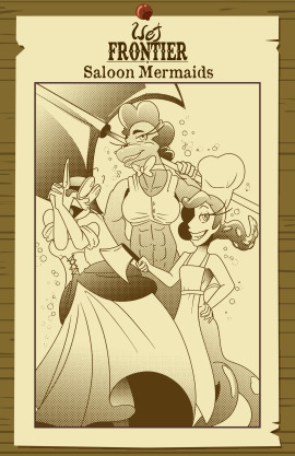 Saloon Mermaids Retro