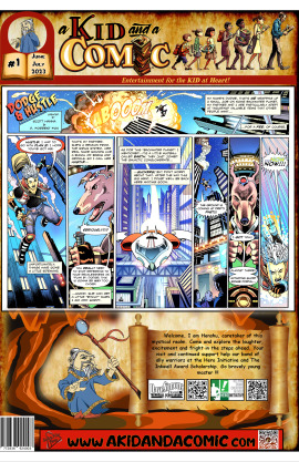 A Kid and A Comic