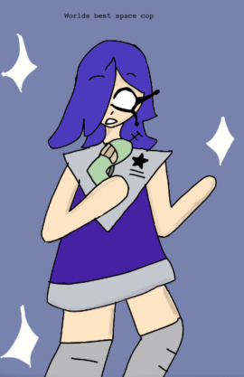 The worlds best space cop