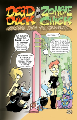 Dead Duck and Zombie Chick
