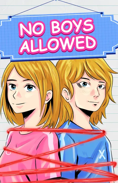 Cover image for No Boys Allowed (gender bender, TG, TF)