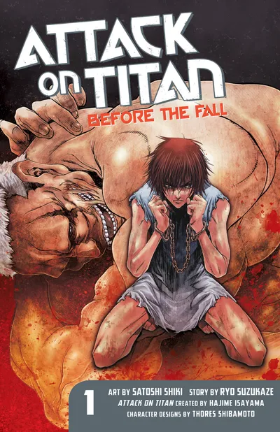 Cover image for Attack on Titan: Before the Fall