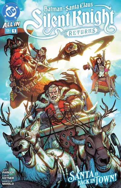 Cover image for Batman - Santa Claus: Silent Knight Returns (2024-)