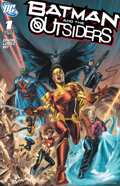 Cover image for Batman and the Outsiders (2007-)