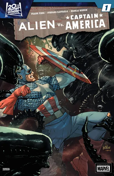 Cover image for Alien vs. Captain America (2025)