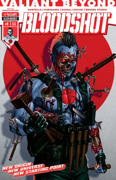 Cover image for Valiant Beyond: Bloodshot