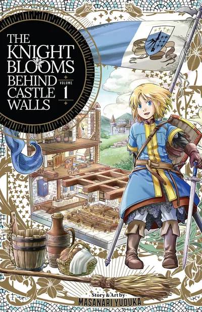 Cover image for The Knight Blooms Behind Castle Walls