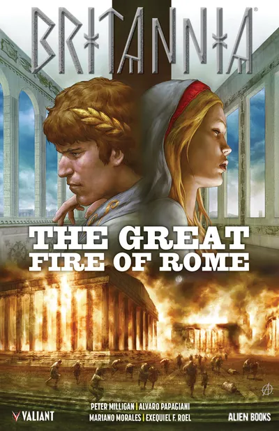 Cover image for Britannia: The Great Fire of Rome