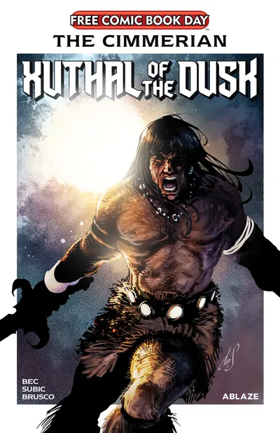 Cover image for FREE COMIC BOOK DAY 2026 - The Cimmerian: Xuthal Of The Dusk Preview