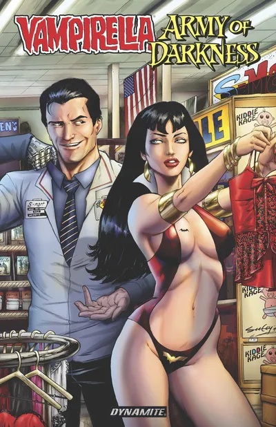 Cover image for Vampirella/Army Of Darkness