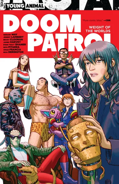 Cover image for Doom Patrol: Weight of the Worlds (2019-)