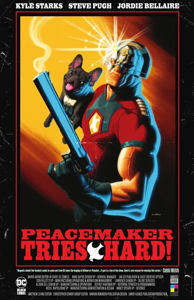 Cover image for Peacemaker Tries Hard! (2023)