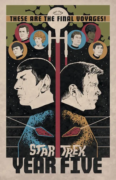 Cover image for Star Trek: Year Five