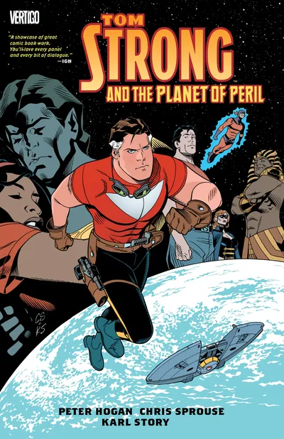 Cover image for Tom Strong and the Planet of Peril