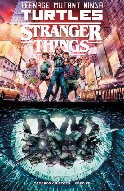 Cover image for Teenage Mutant Ninja Turtles x Stranger Things