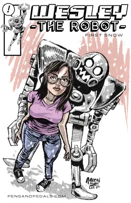 Wesley the Robot: First Snow