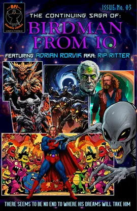 The Return of "Birdman From Io" 25 years - Issue 3