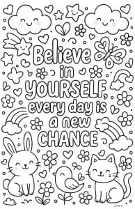 Week 1 of coloring pages