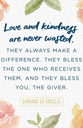 Treat people nicely or else!!