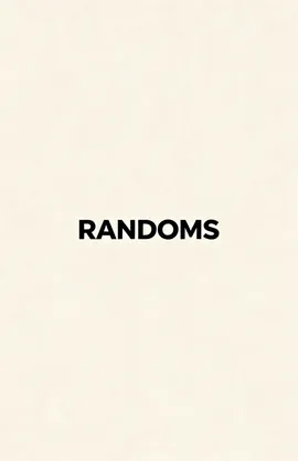 Some Random Creations...