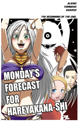 Monday's Forecast for Hareyakana-shi