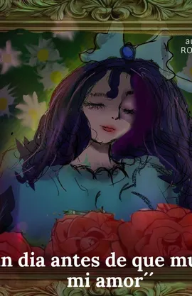 “Un día antes de que mueras, mi amor”.