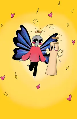 The Candle and Butterfly 